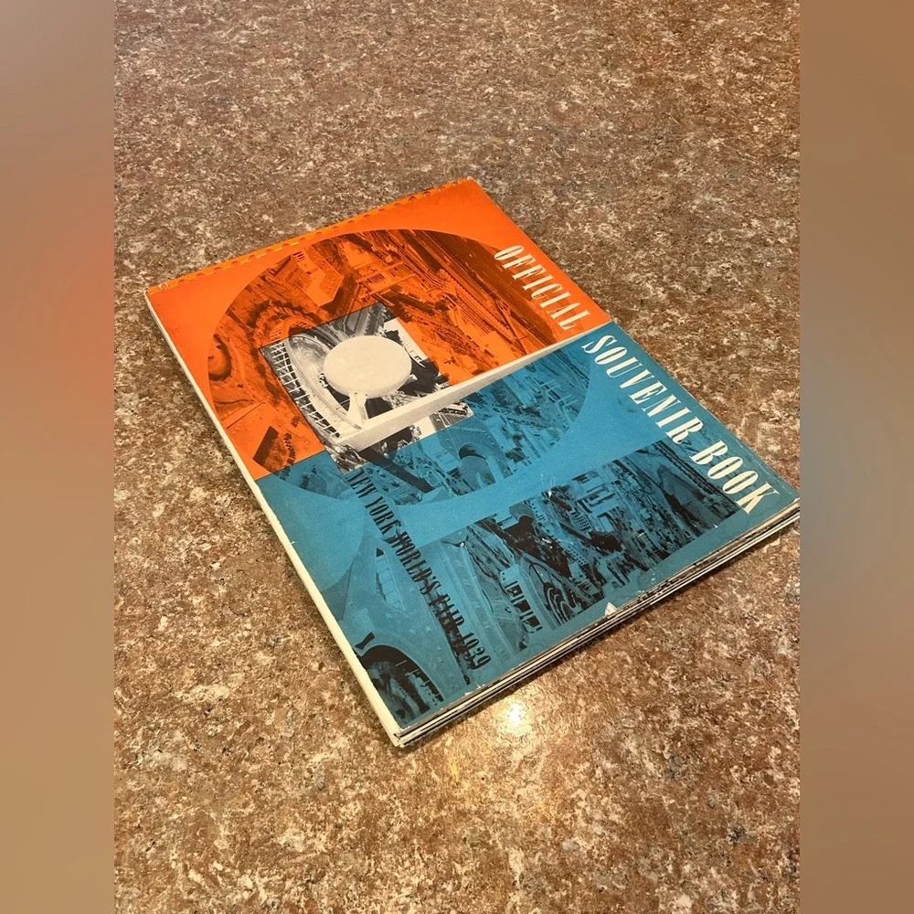 1939 New York World's Fair Official Souvenir Book, Vintage Coffee Table Book